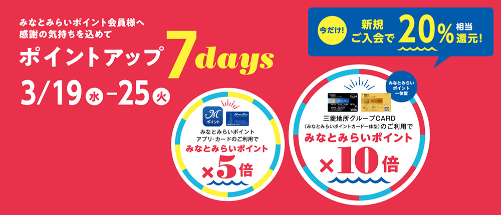 ポイントアップ７days