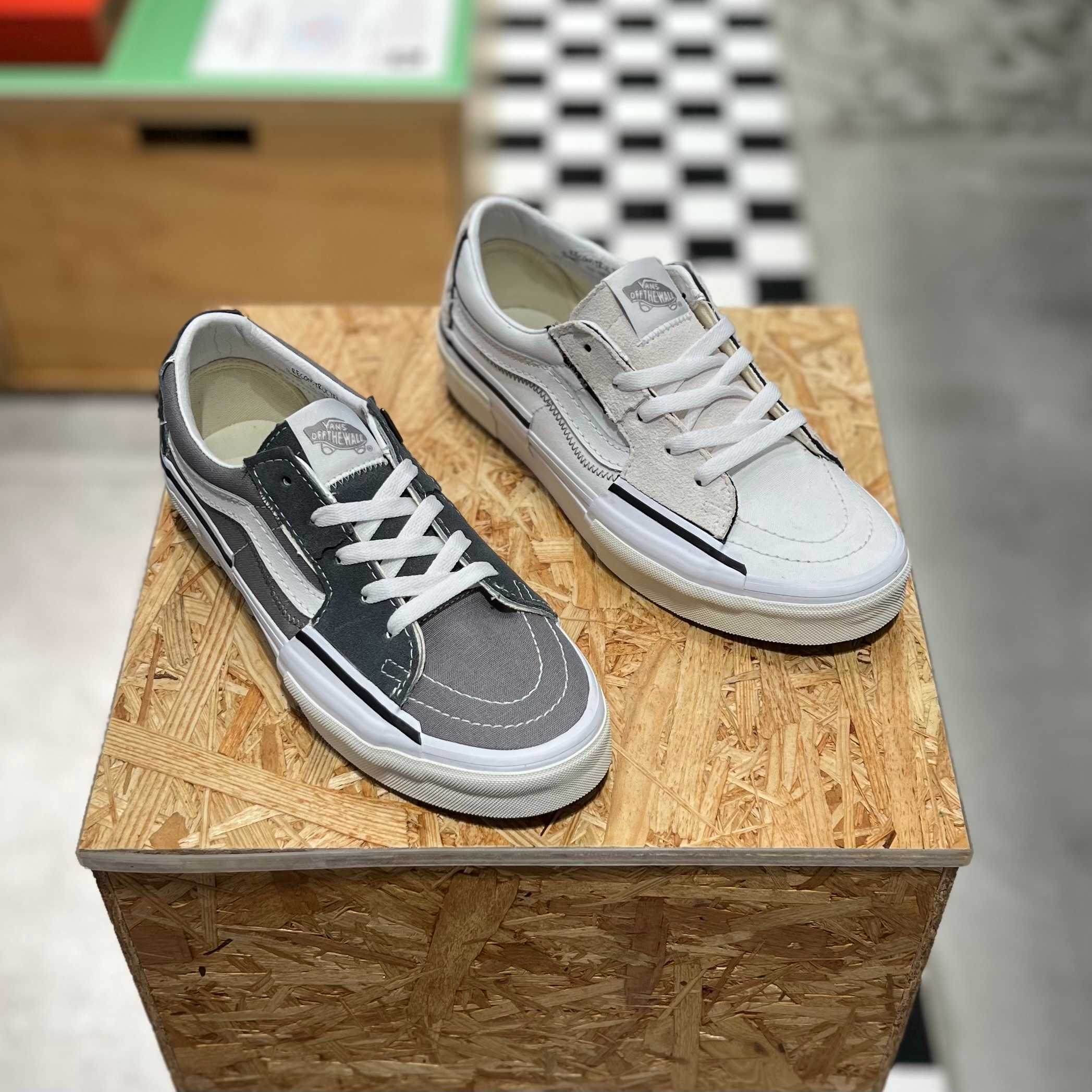 vans sk8-low ブラックガムソール　OLDSCHOOL