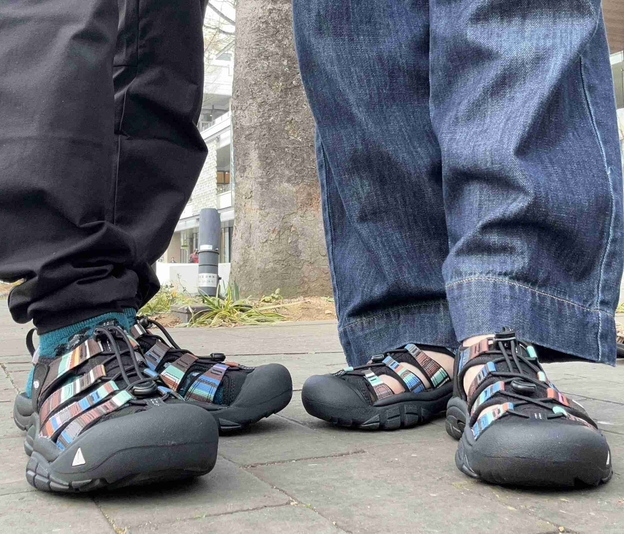 NEWPORT H2でペアコーデ キーン ショップニュース MARK IS みなとみらい