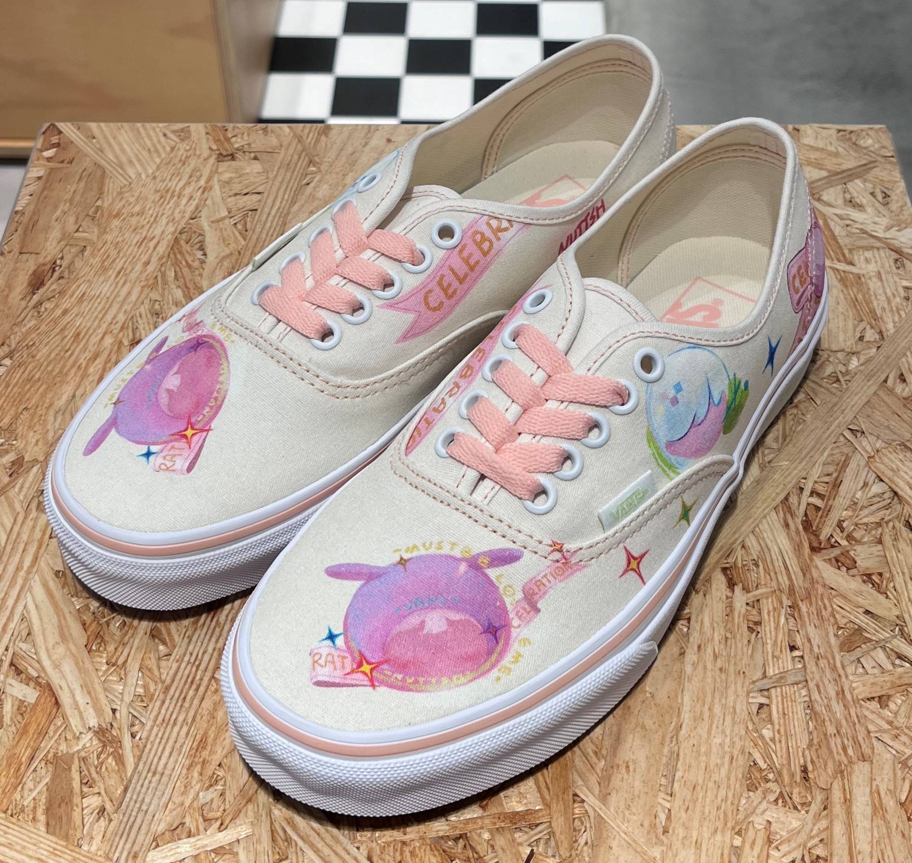 【世界限定一足】VANS The lizzieアーティストコラボスニーカー27