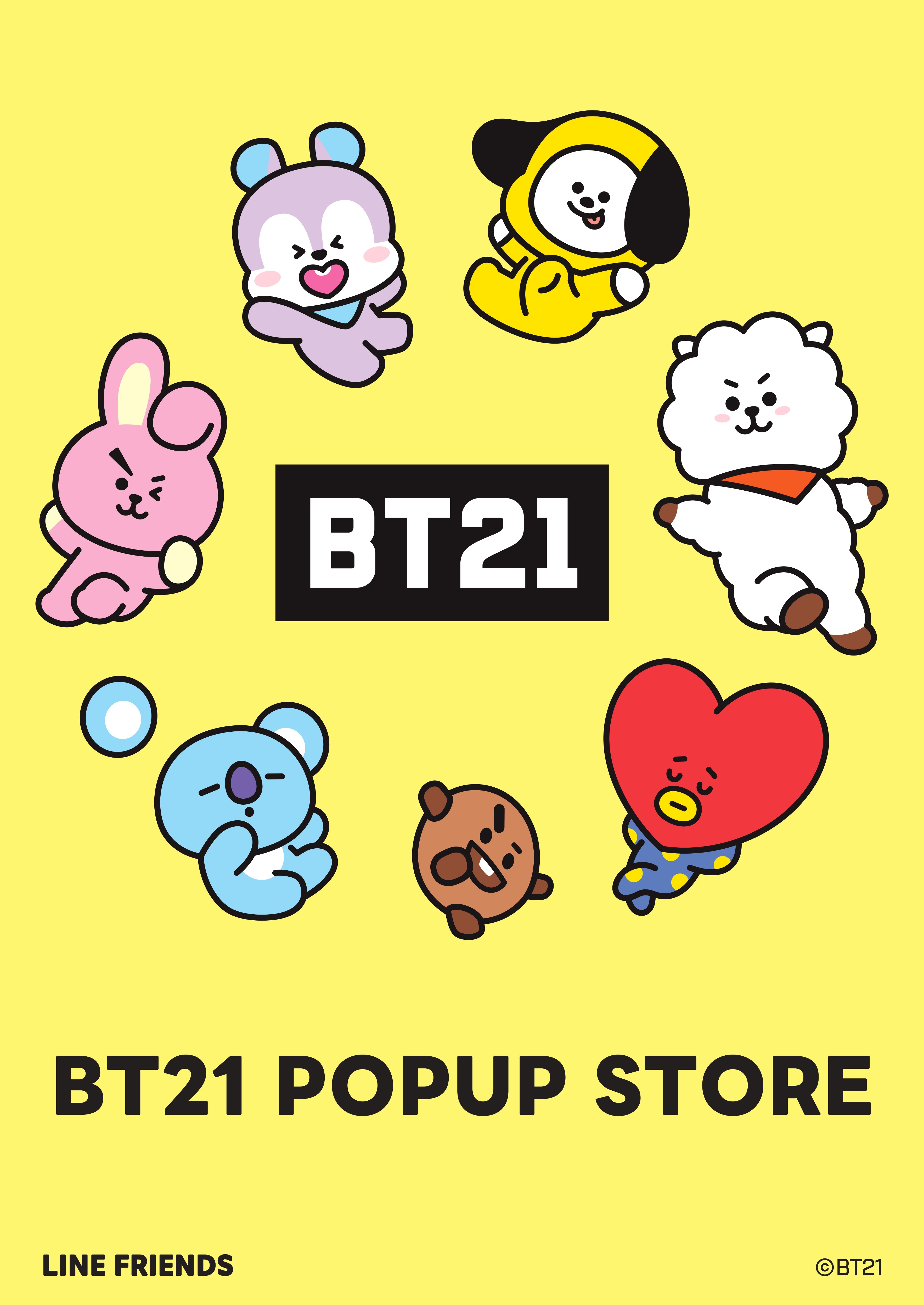 BT21 POPUP Store 開催！