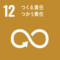 12）つくる責任 つかう責任